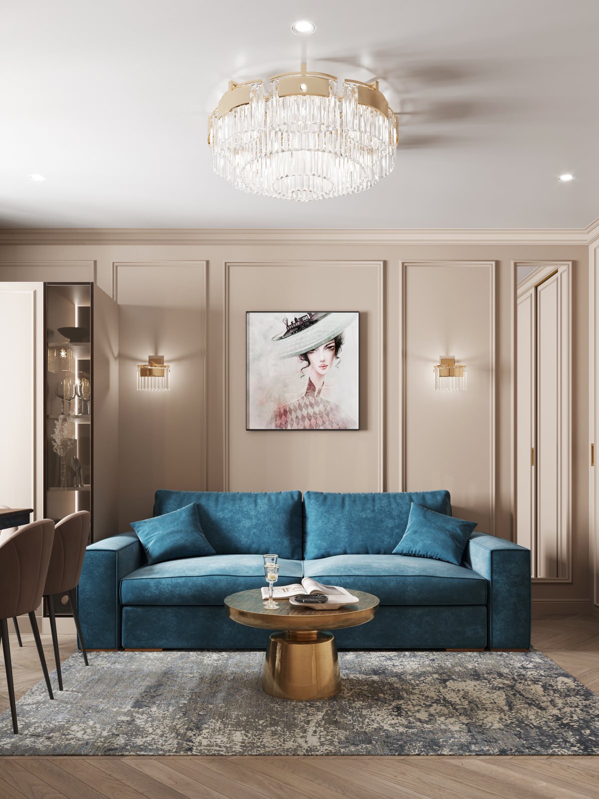 Квартира 38 кв. м. в Москве в старом фонде