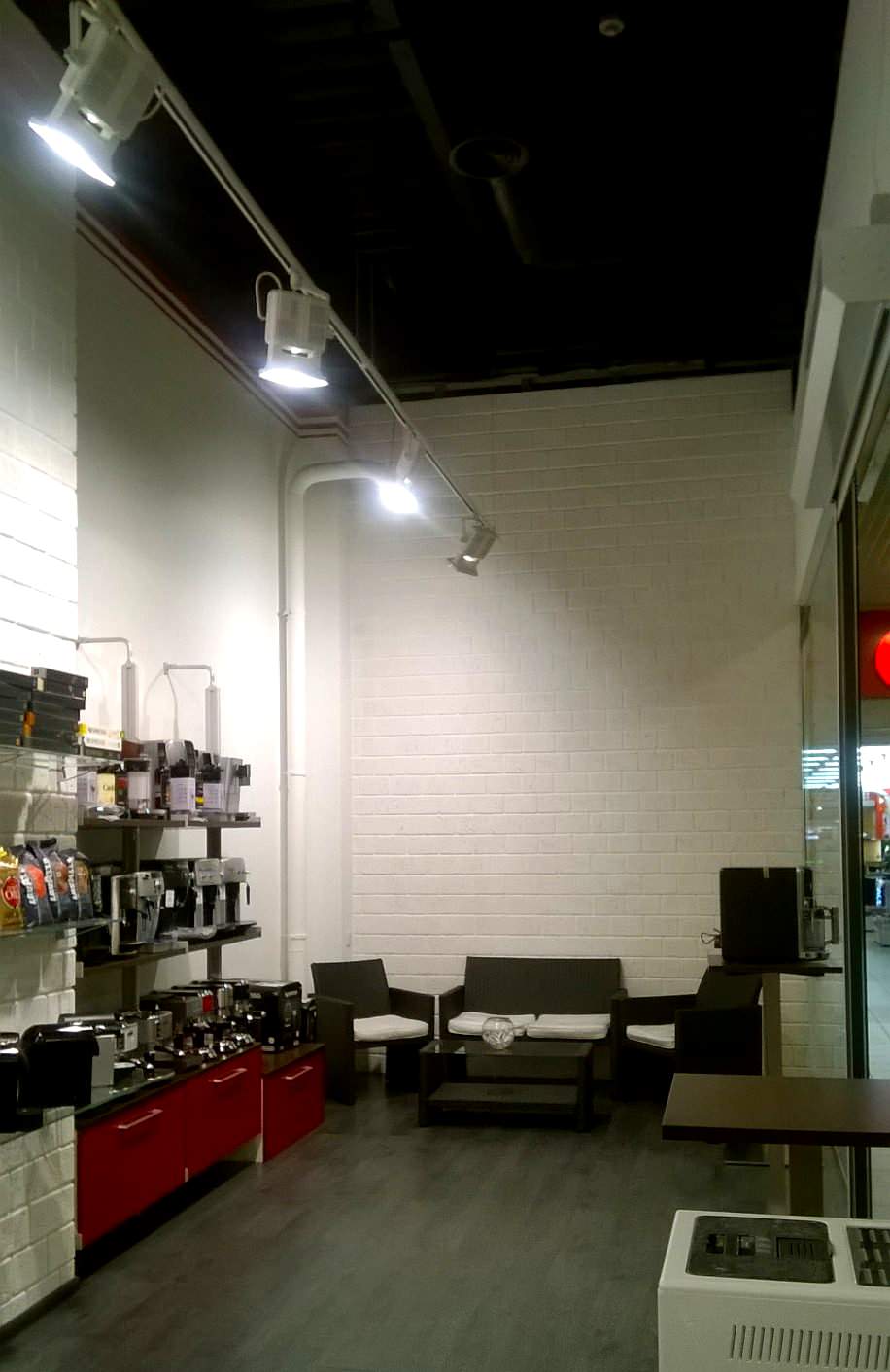 Дизайн-проект магазина кофемашин