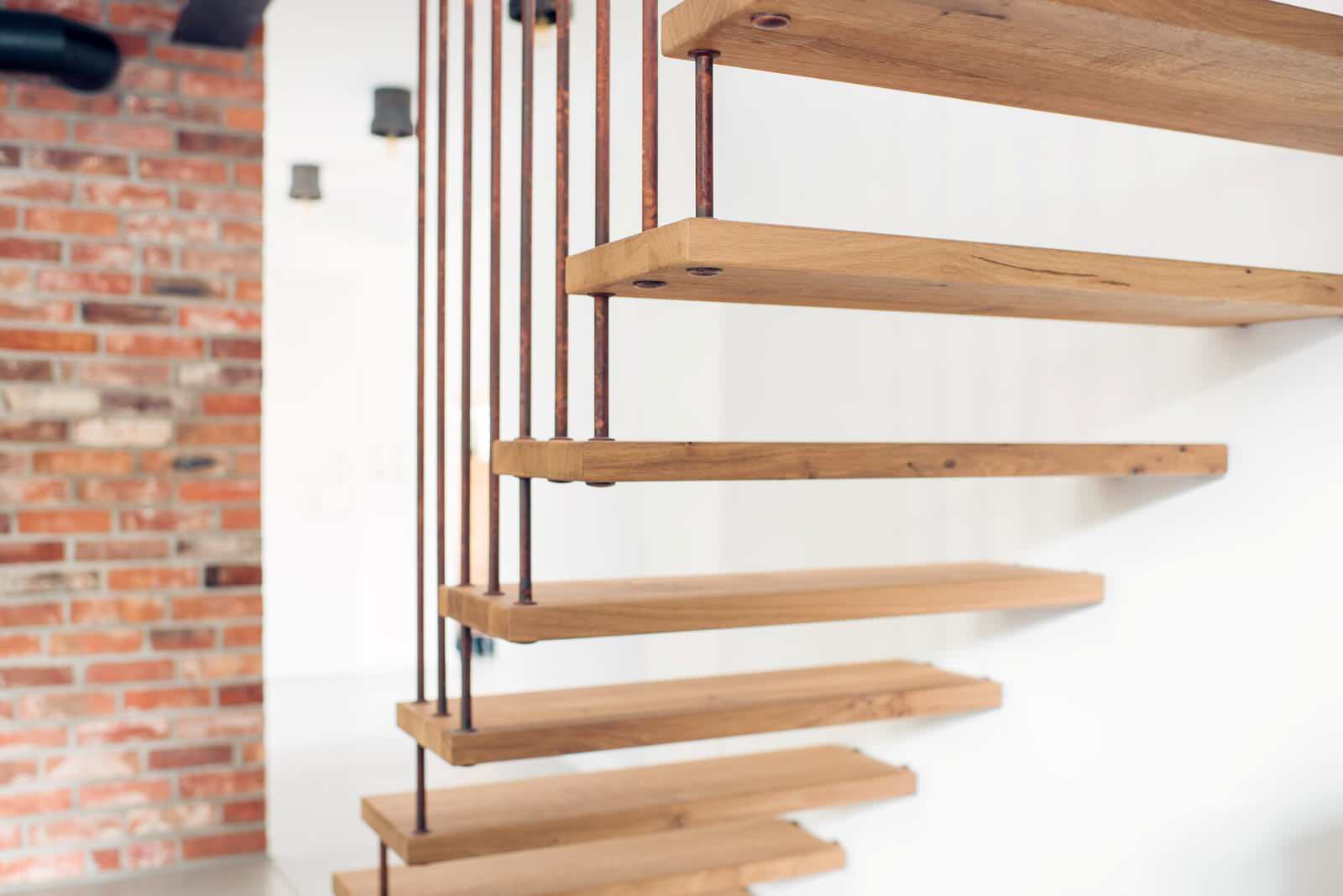 Лестница в стиле лофт
