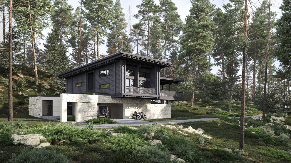 Обложка проекта: Гостевой дом в пос. Красная Поляна