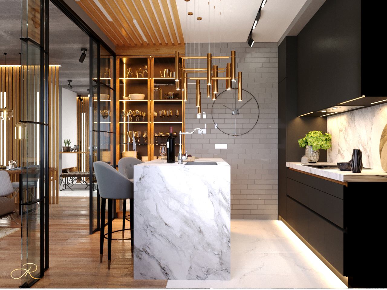 Дизайн проект "Для "сердцеедки" (проект для "холостячки")