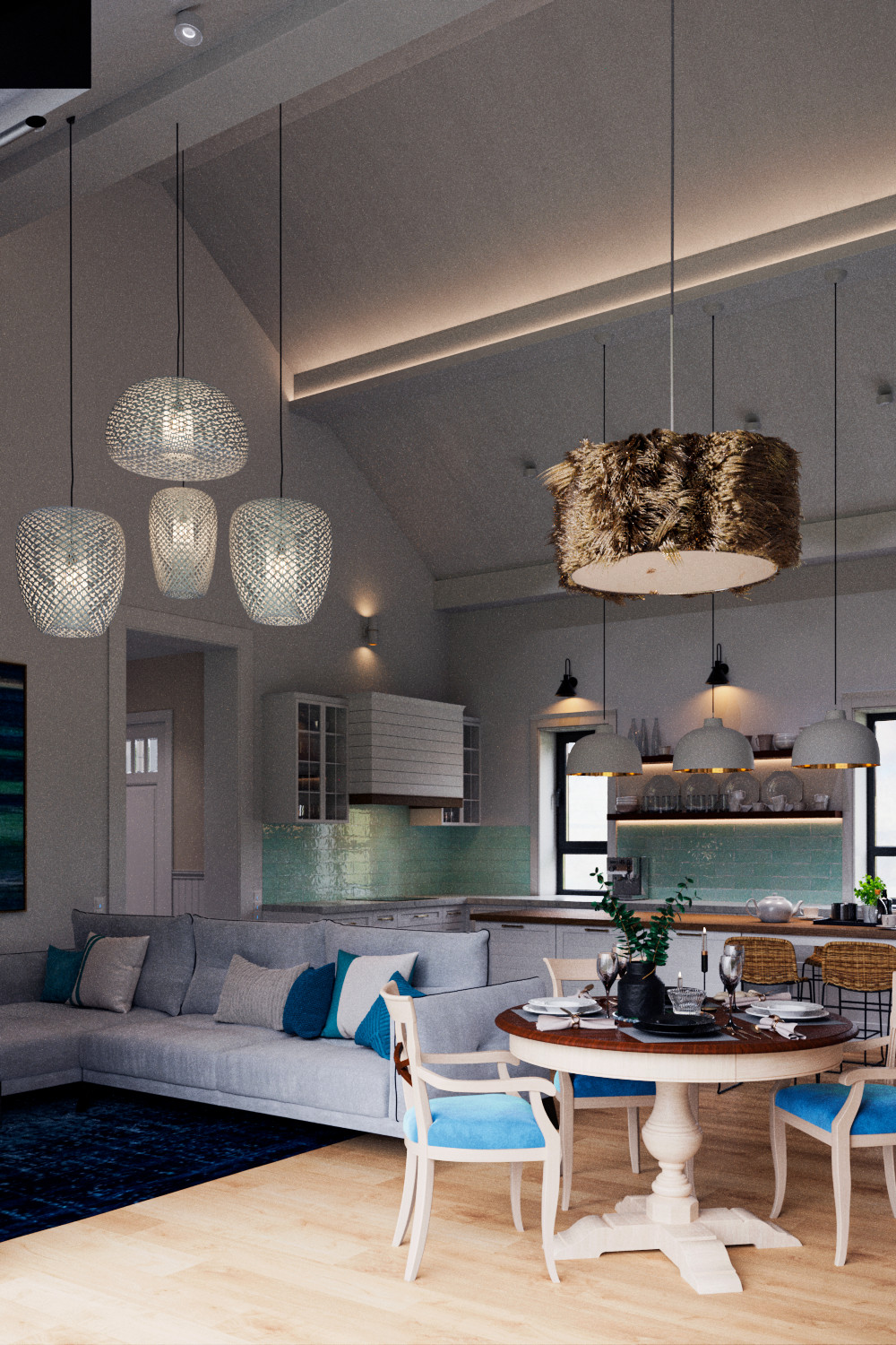 Интерьер Дома в поселке Академ-Горки