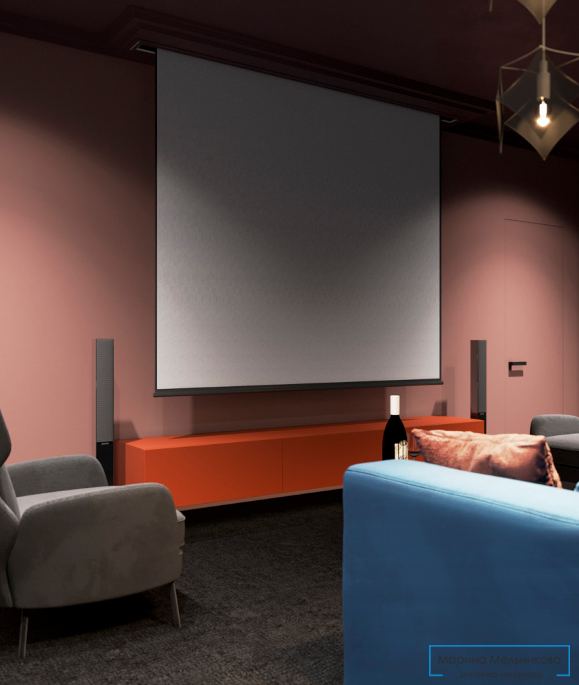 Коттедж 4 этажа