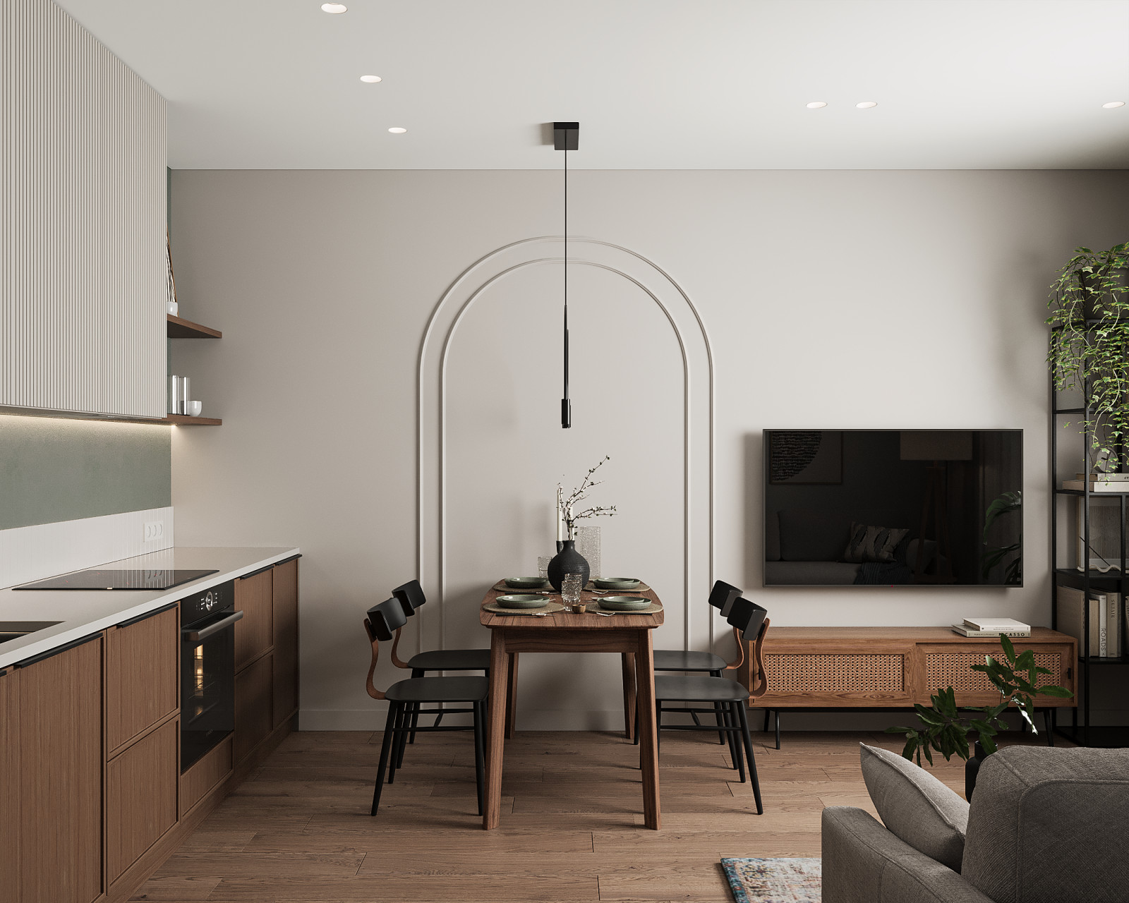 Дизайн-проект квартиры, ЖК "Морская набережная"