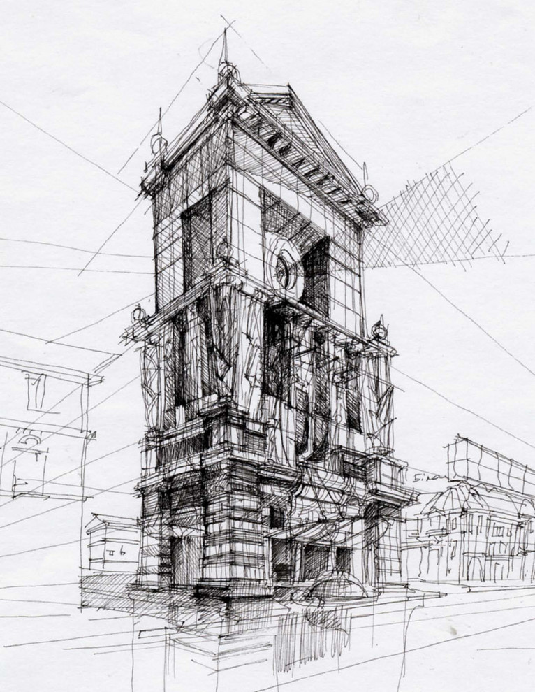 Эскизы - архитектура