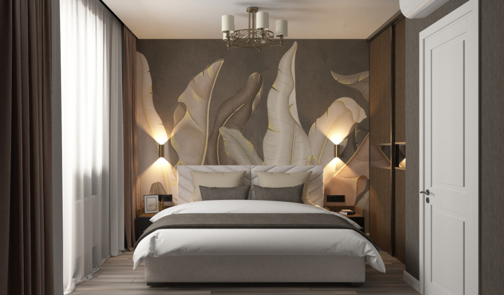 Обложка проекта: Спальня "Шоколадный трюфель"