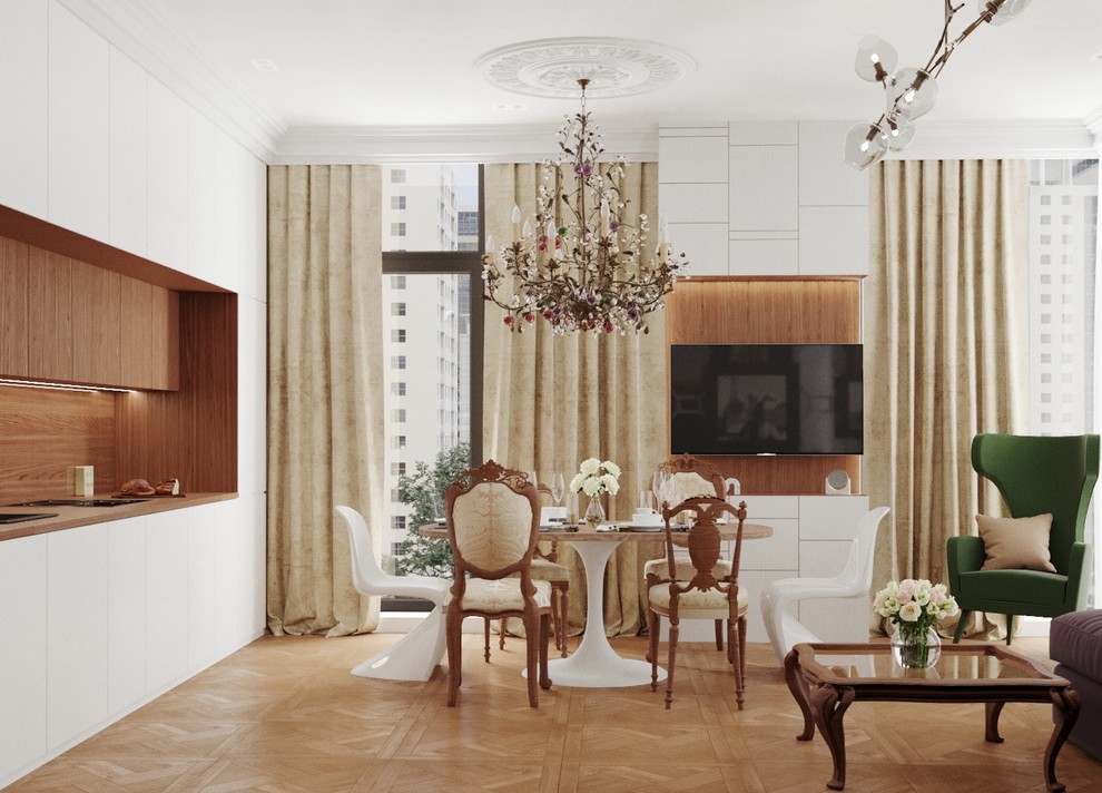 современная классика  для семьи с двумя детьми