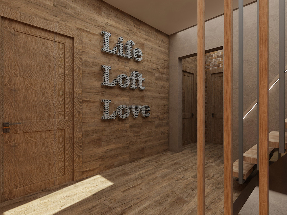 Коттедж в стиле лофт