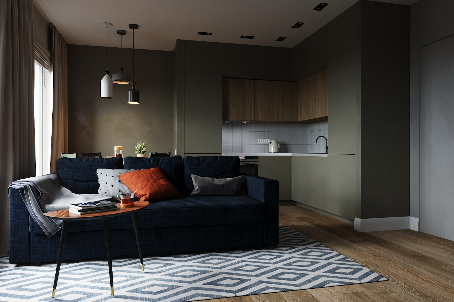 Проект 2-х комнатной для сдачи