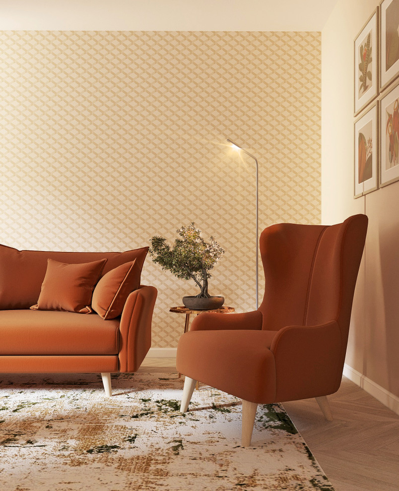 Гостиная в двухкомнатной квартире