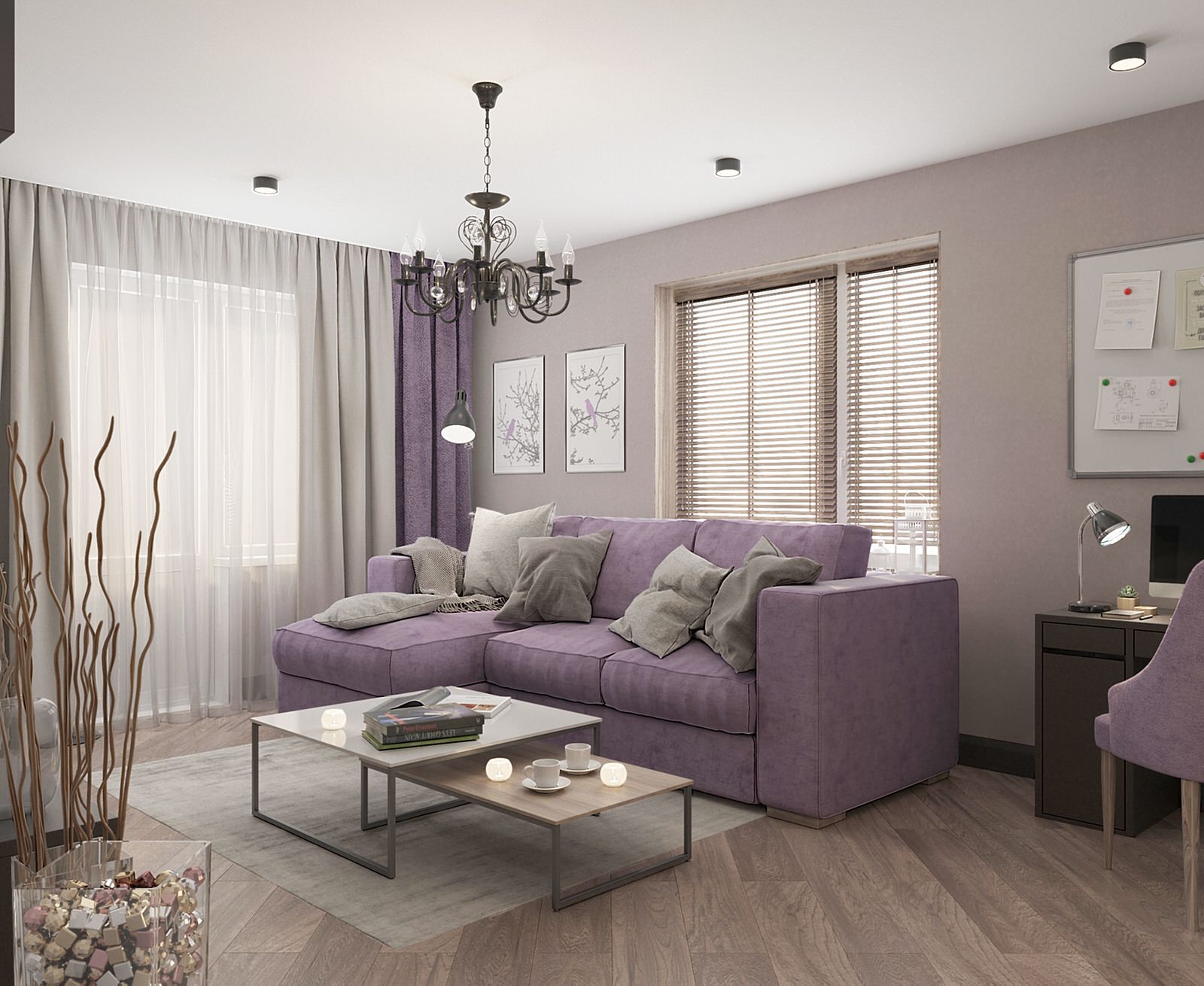 Дизайн-проект двухкомнатной квартиры