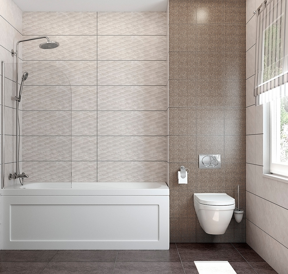 Ванная комната 5,5 кв. м на втором этаже