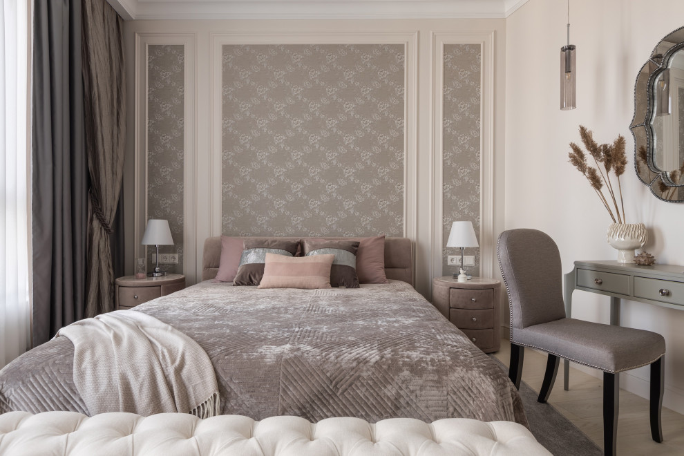 Четырехкомнатная квартира в стиле неоклассика 164 м2