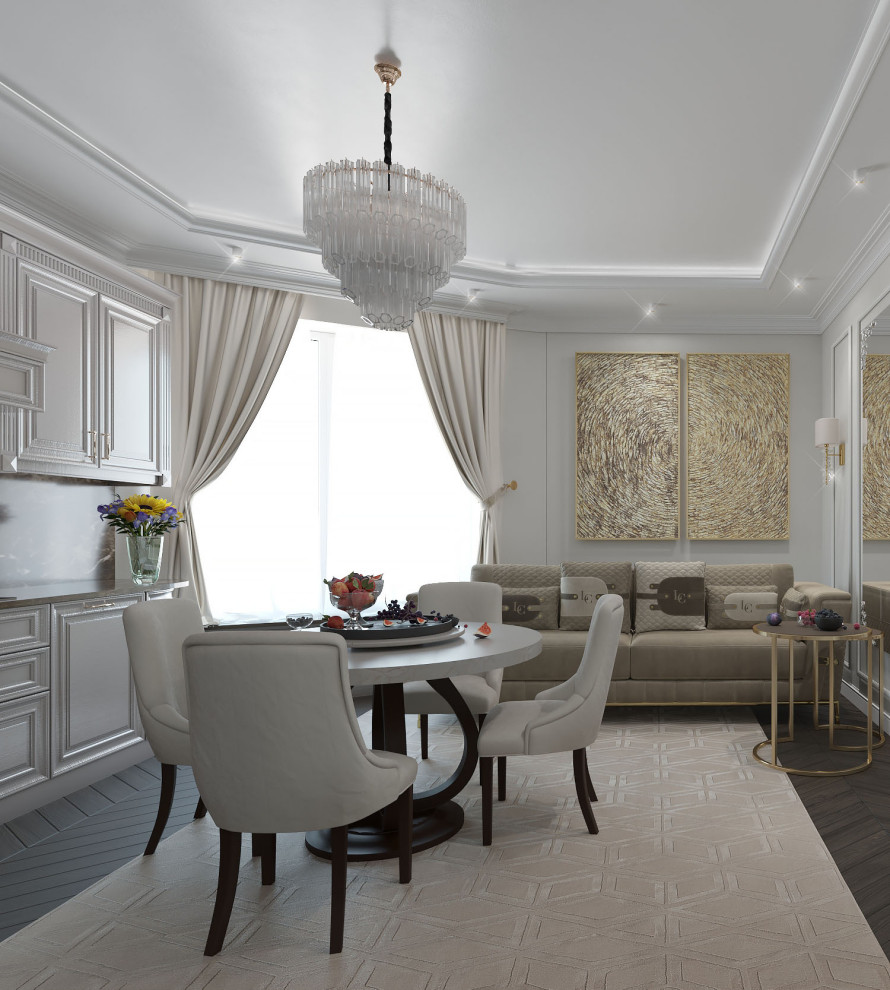 Обложка проекта: Трехкомнатная квартира в ЖК "Символ"