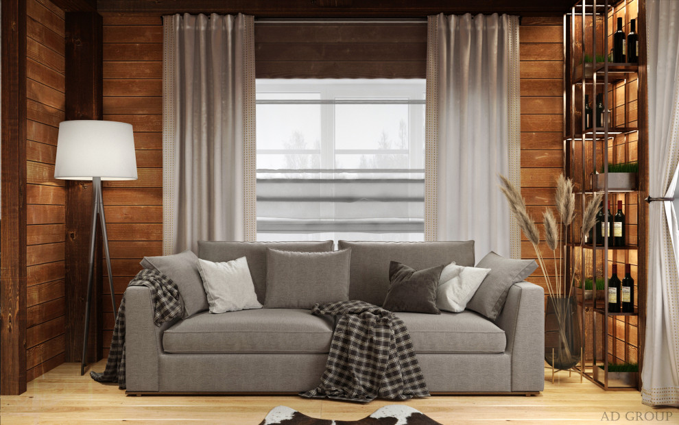 Банный комплекс в стиле Шале