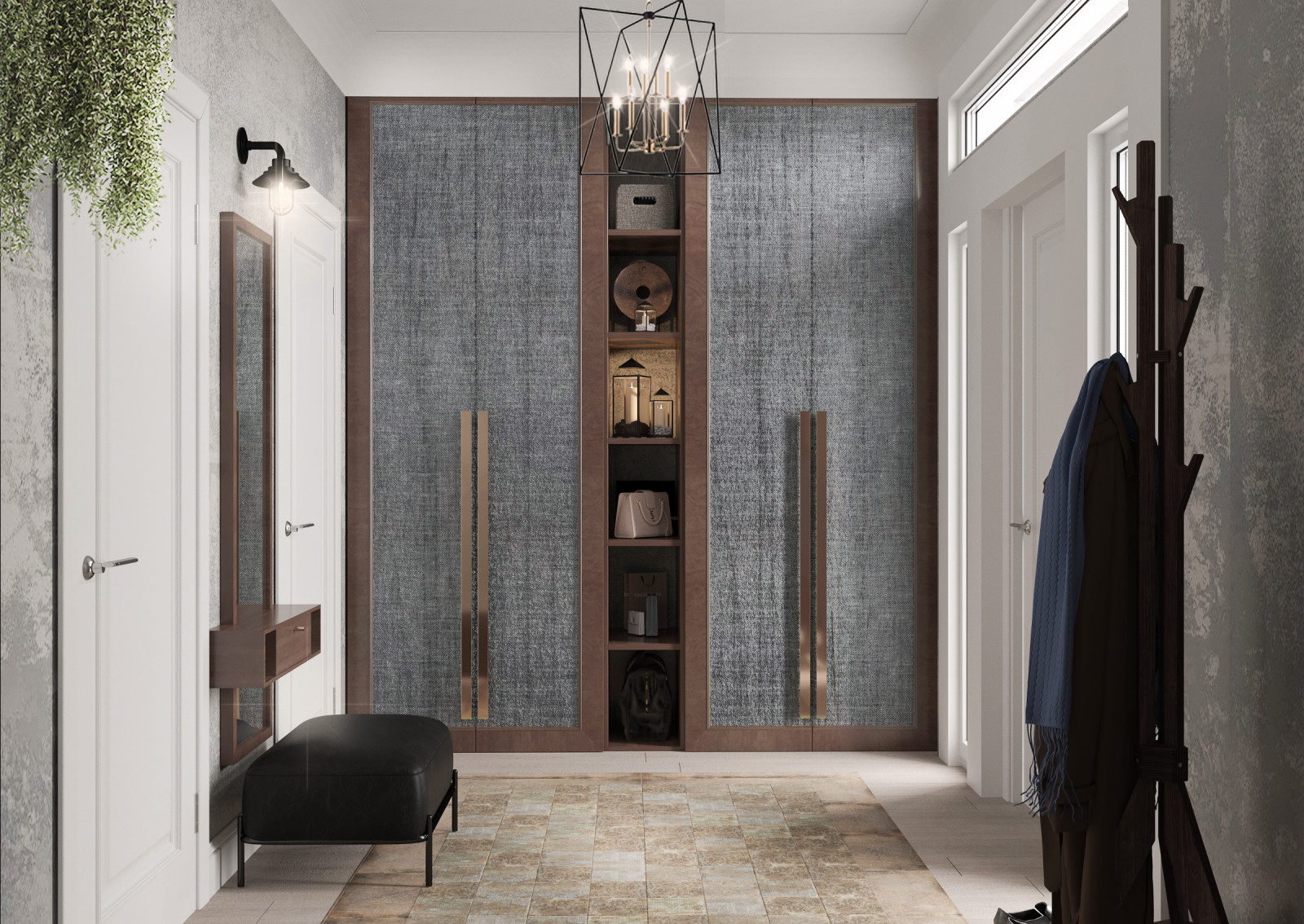 Обложка проекта: Загородная усадьба в стиле американская классика   250 кв м