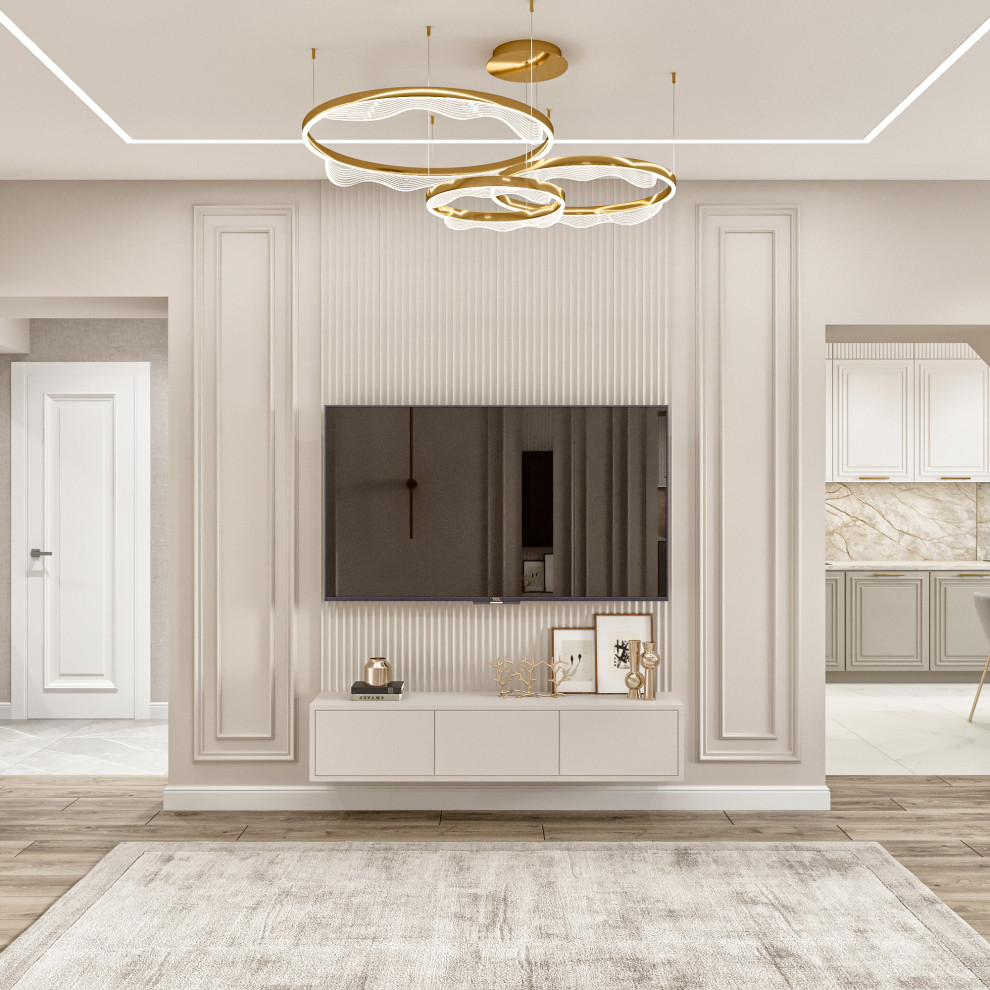 Дизайн квартиры в стиле неоклассика. ЖК Павловского