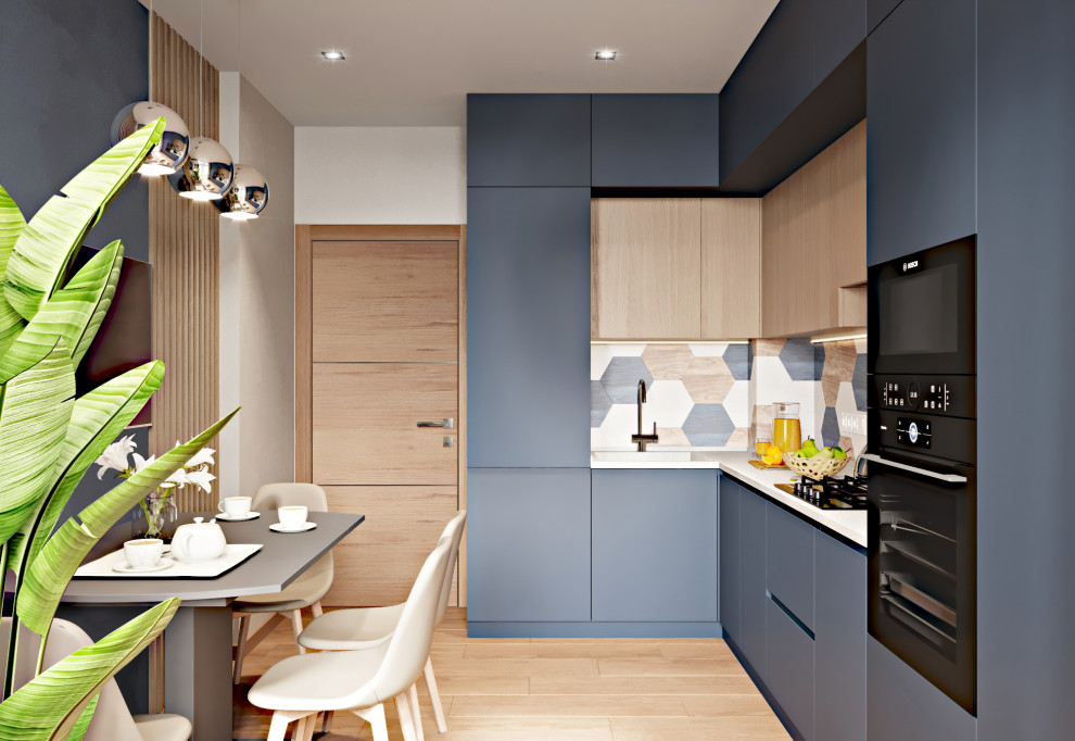 Обложка проекта: 2-комн. квартира - 64 м2. Кухня