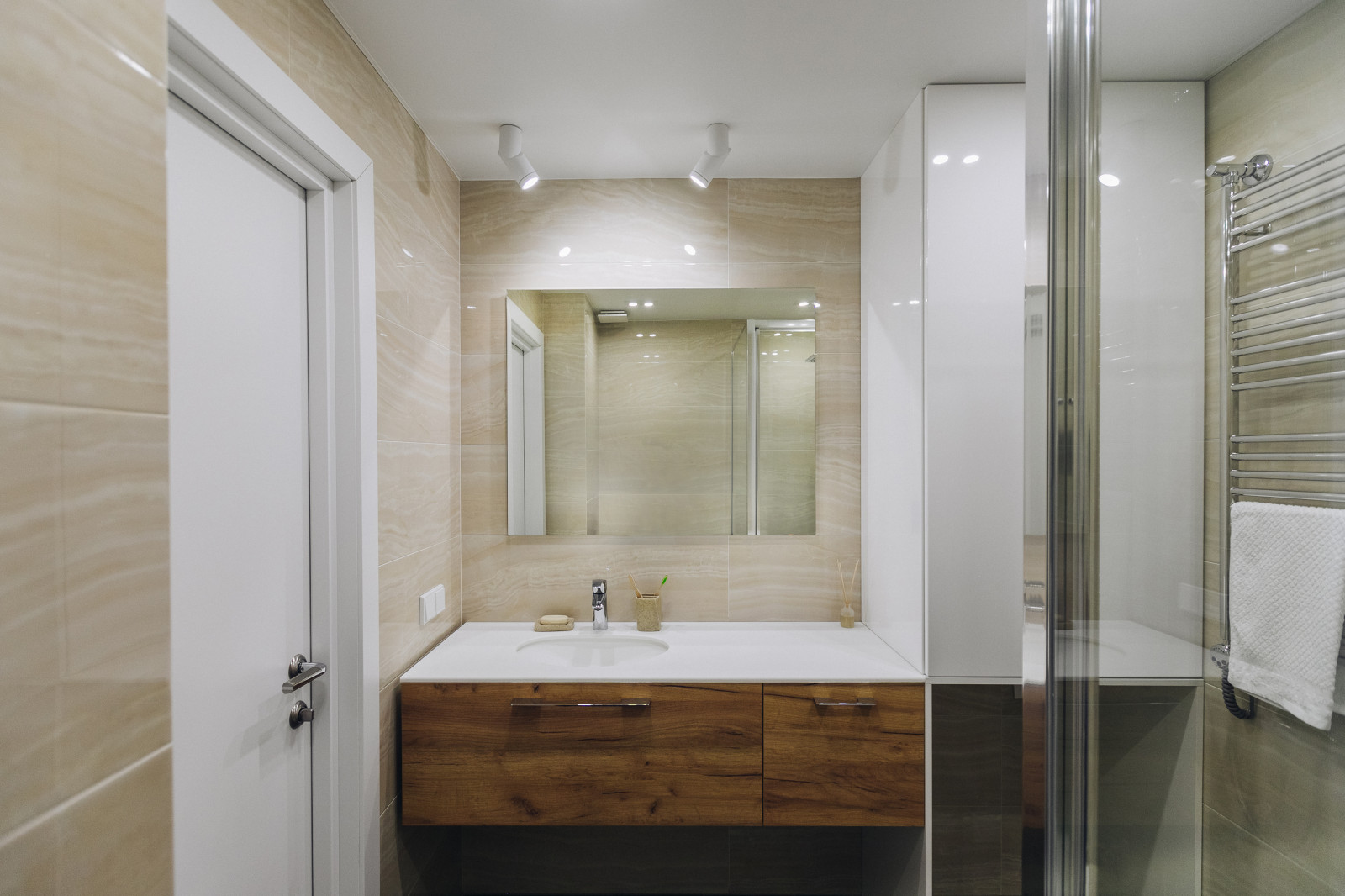 реализованный проект 2-х комнатной квартиры