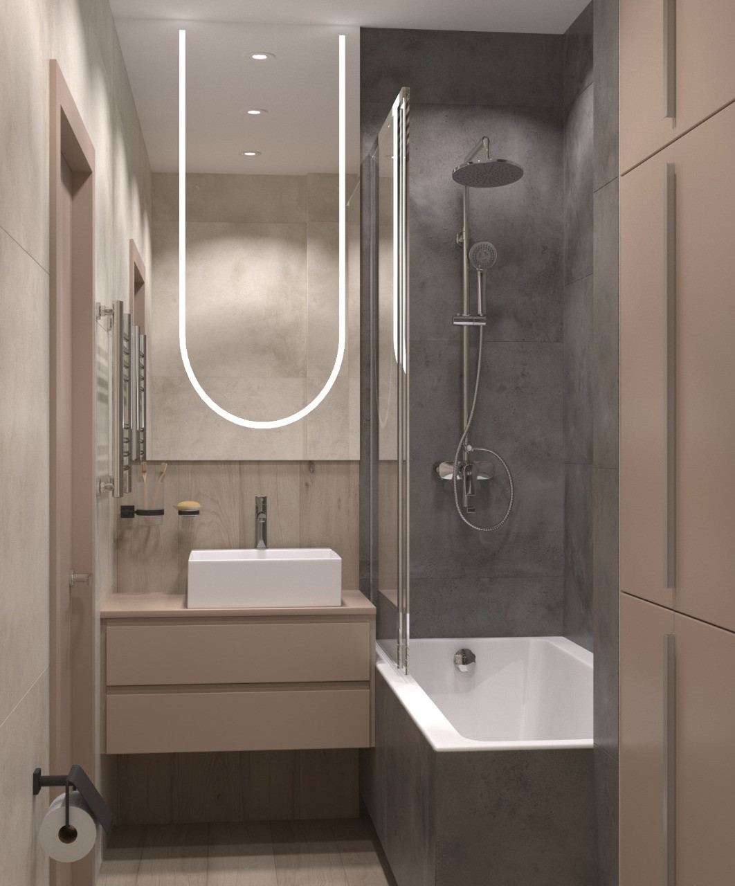 Трехкомнатная квартира 77 м.кв. на проспекте Мира