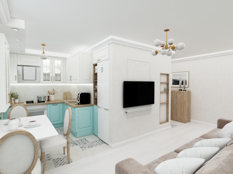 Кухня-гостинная