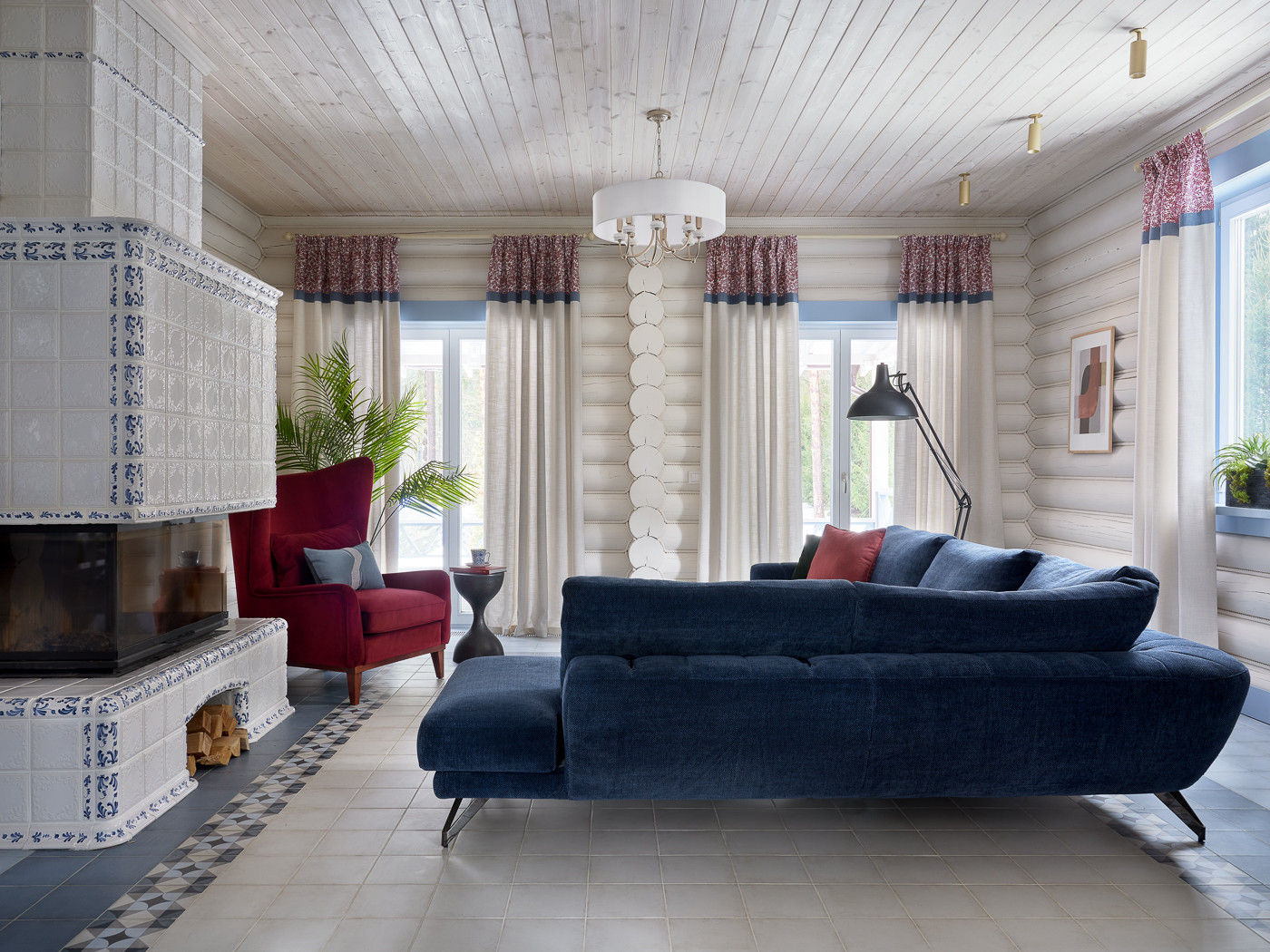 Стилизация дома в КП "Заповедный бор"