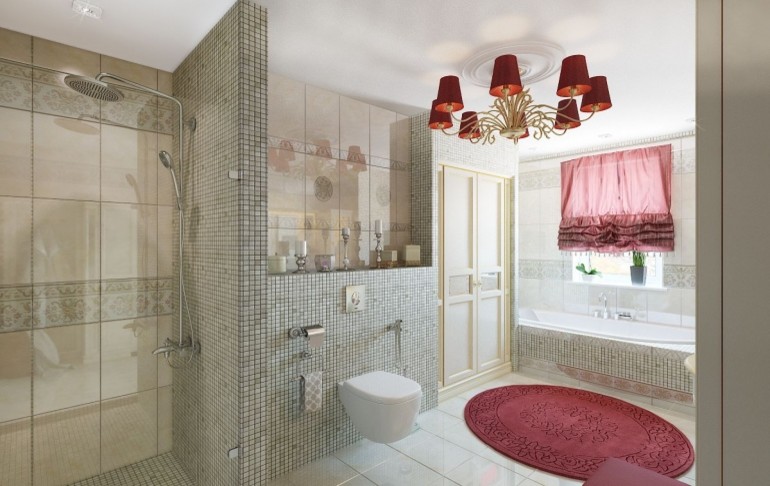 Ванная комната в классическом стиле
