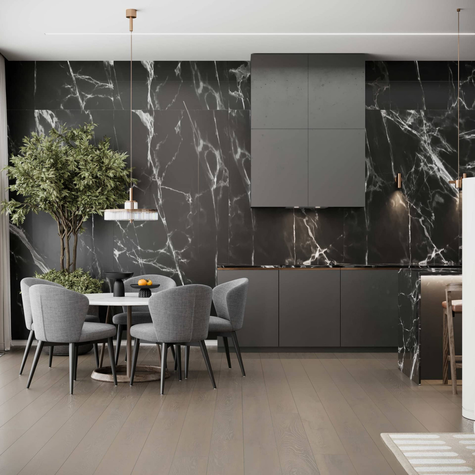 Дизайн и ремонт квартиры в ЖК «Кутузовская Ривьера» — Космос в городе