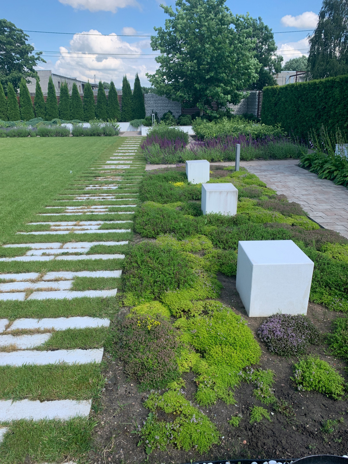 Современный сад для семьи