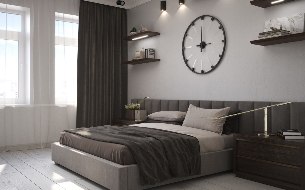 Обложка проекта: Спальня в современном стиле.