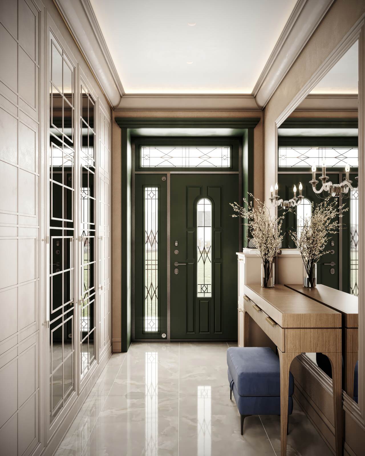 Обложка проекта: Дом в современной классике