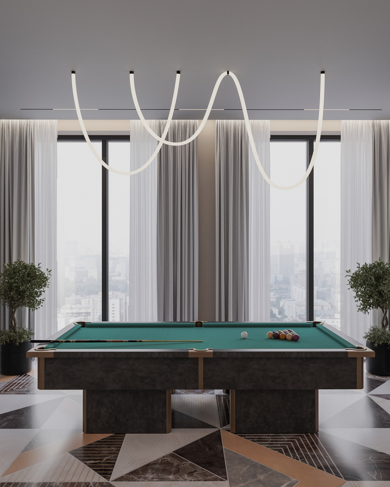 Обложка проекта: Бильярдная