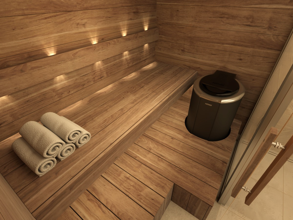 Дизайн-проект сауны в квартире