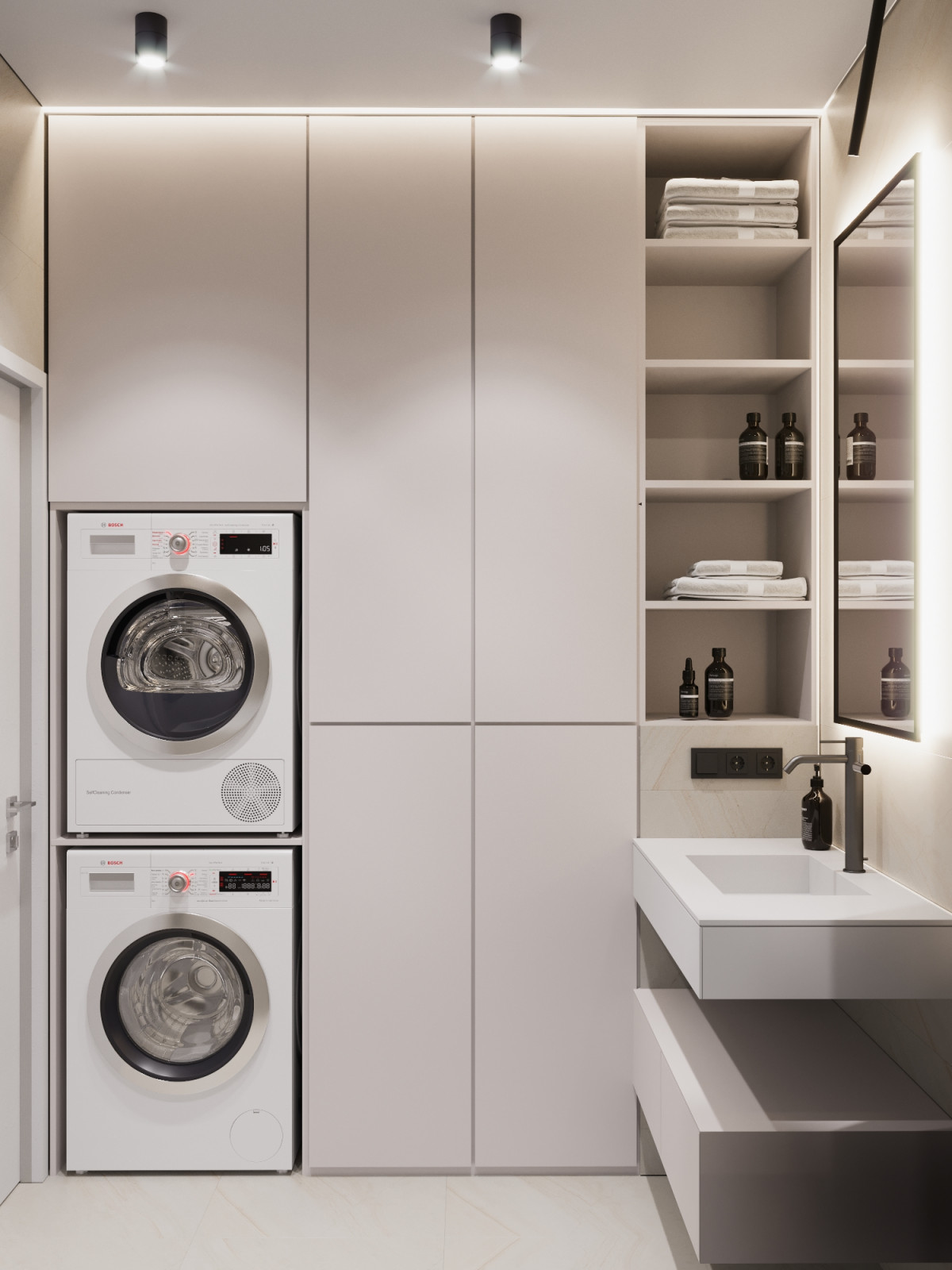 Ванная комната , интересное решение