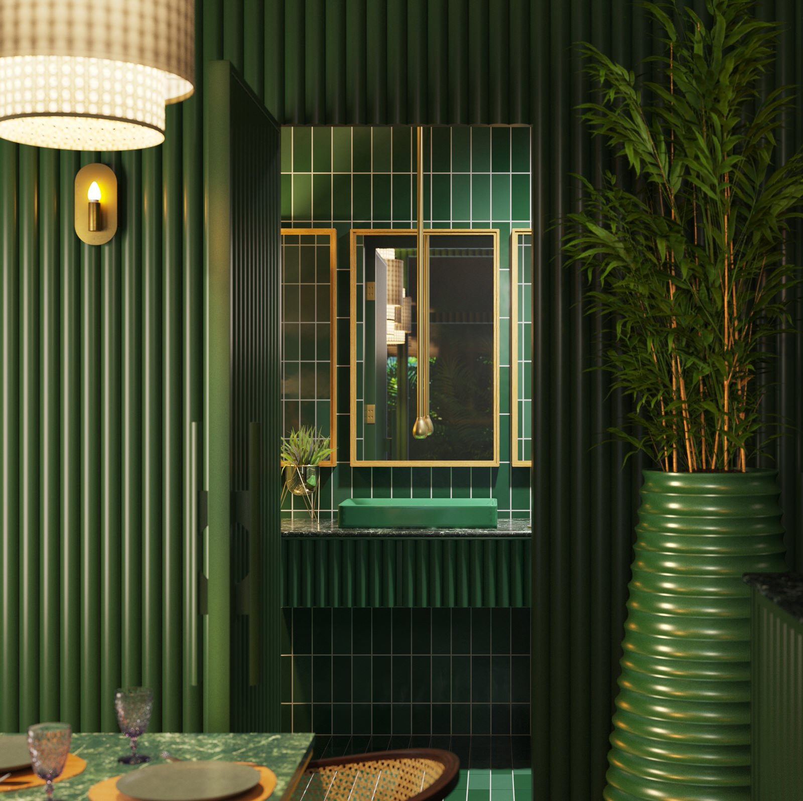 Визуализация кафе Elgin Cafe