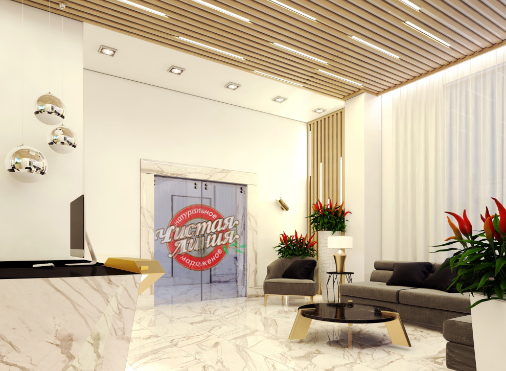 Интерьеры офиса Чистая Линия