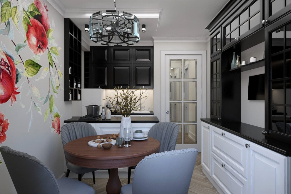 Двухкомнатная квартира рядом с видом на Аптекарский огород