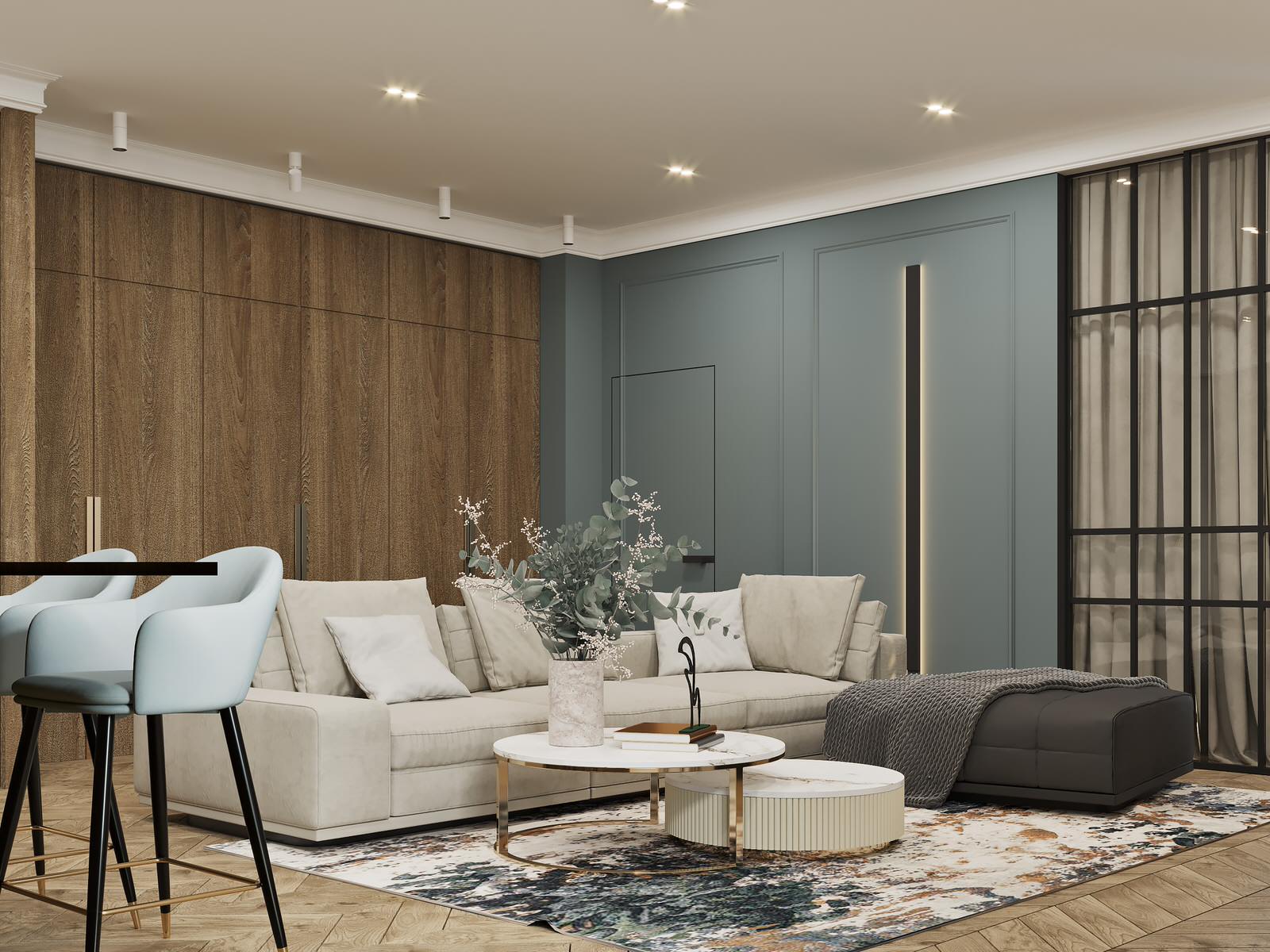 Квартира в центре с видом на водохранилище