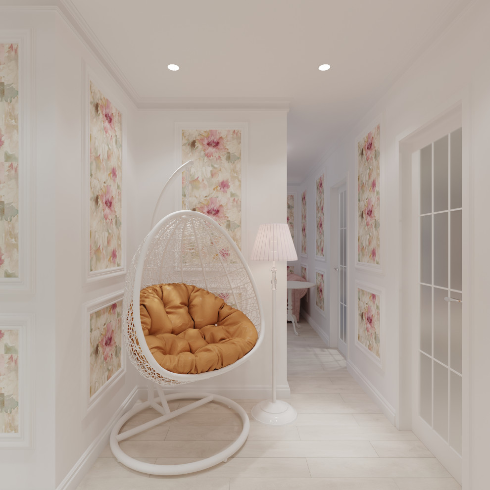 Дизайн - проект для романтичной, нежной и семейной женщины.