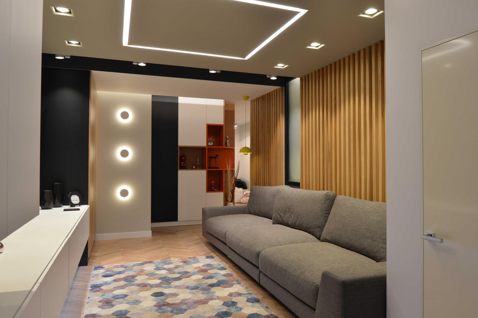 Реализованный дизайн-проект интерьера