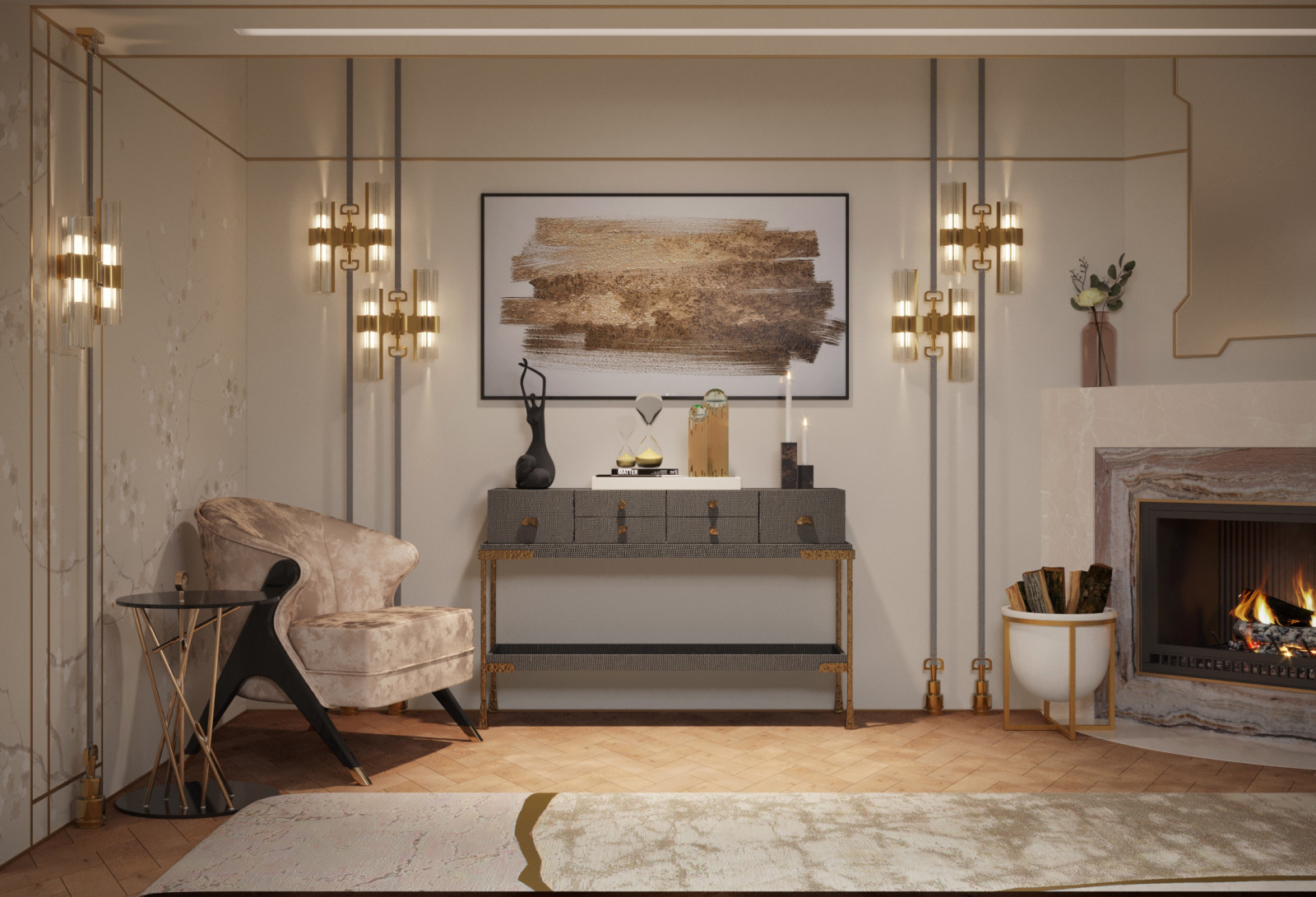 Проект двухуровневой квартиры на ул.Тверская