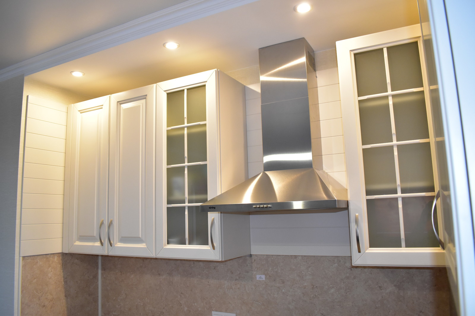 Кухня из массива бука Эко Прованс