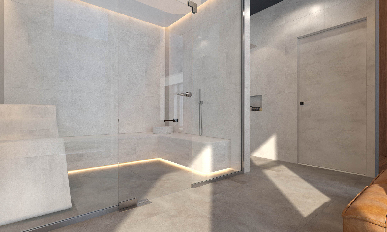 Спа-зона в проекте загородного дома Mountain House