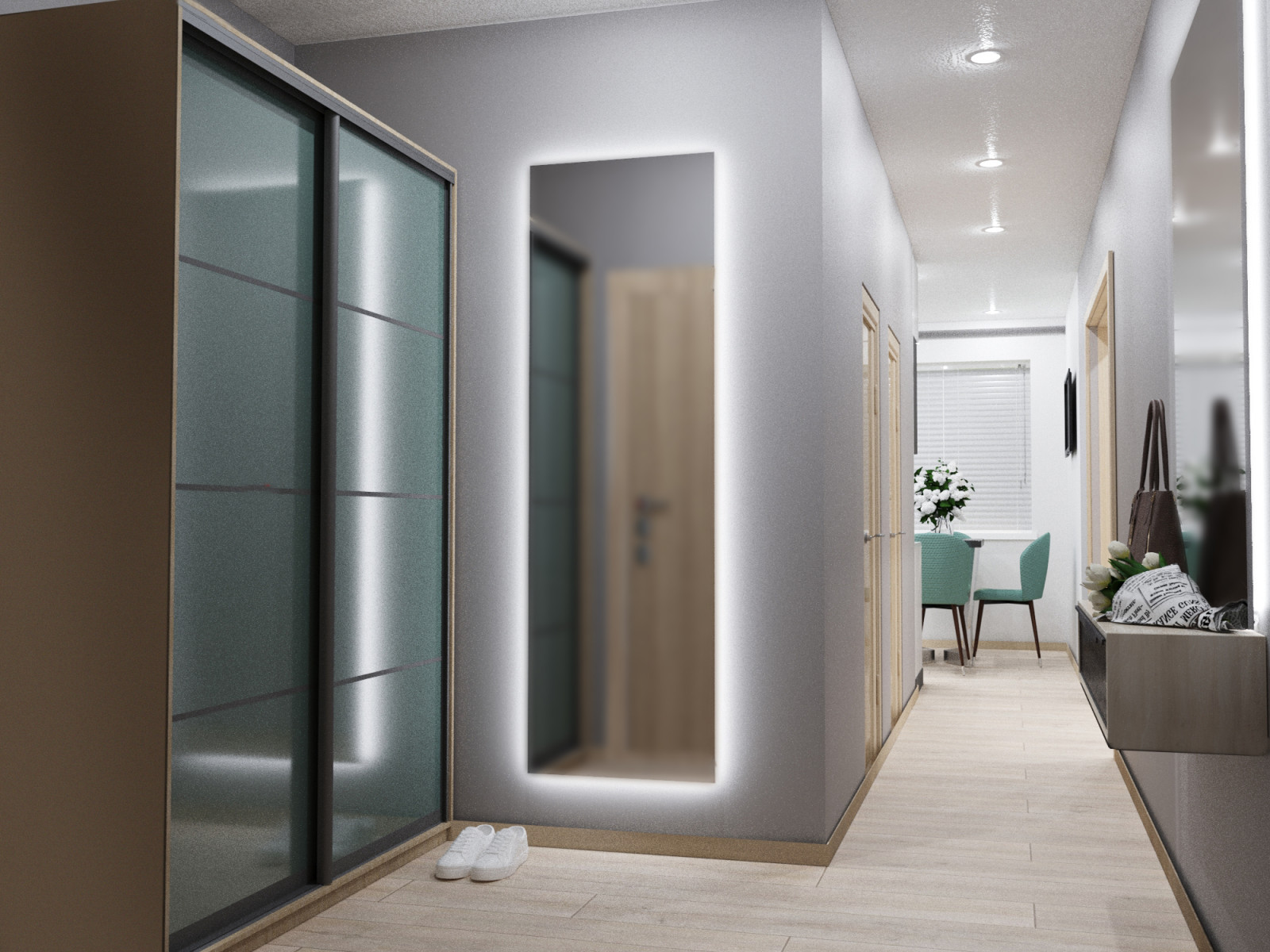 Обложка проекта: Дизайн-проект двухкомнатной квартиры в г.Волжском