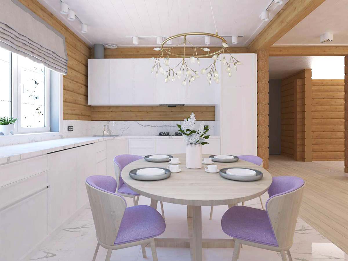 Дом из клееного бруса