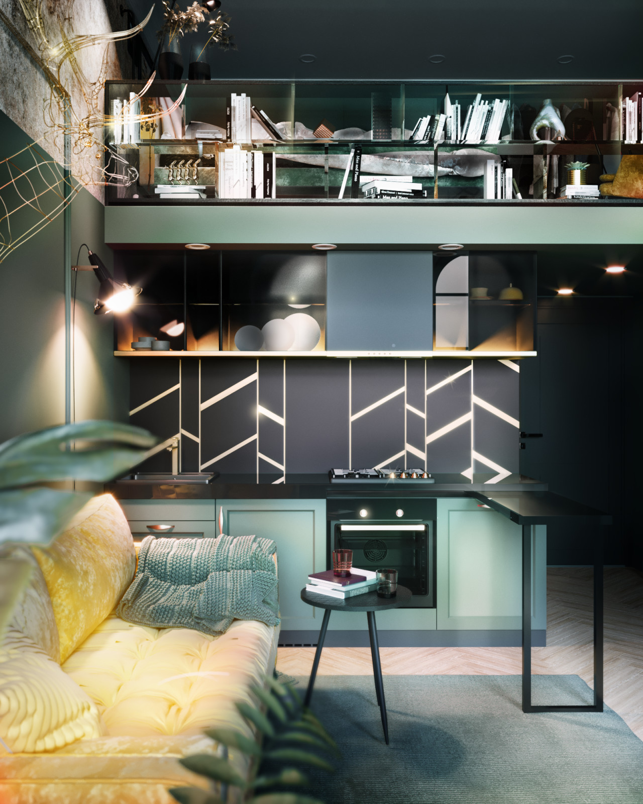 St. Petersburg - eclectic style studio