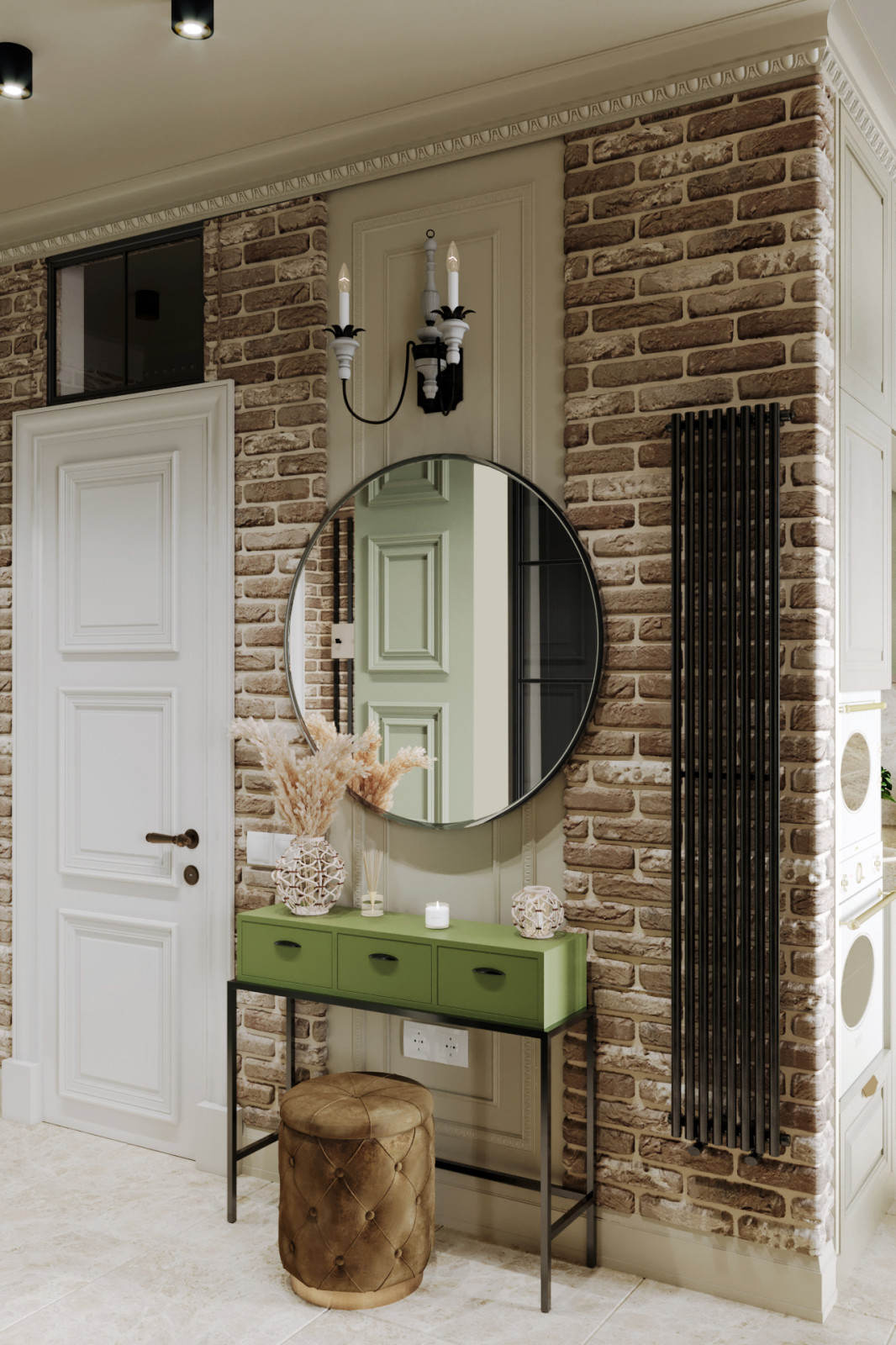 Обложка проекта: Квартира в ЖК Новочеремушкинский, 17 "Лофт & Классика" - 49,9 кв.м.