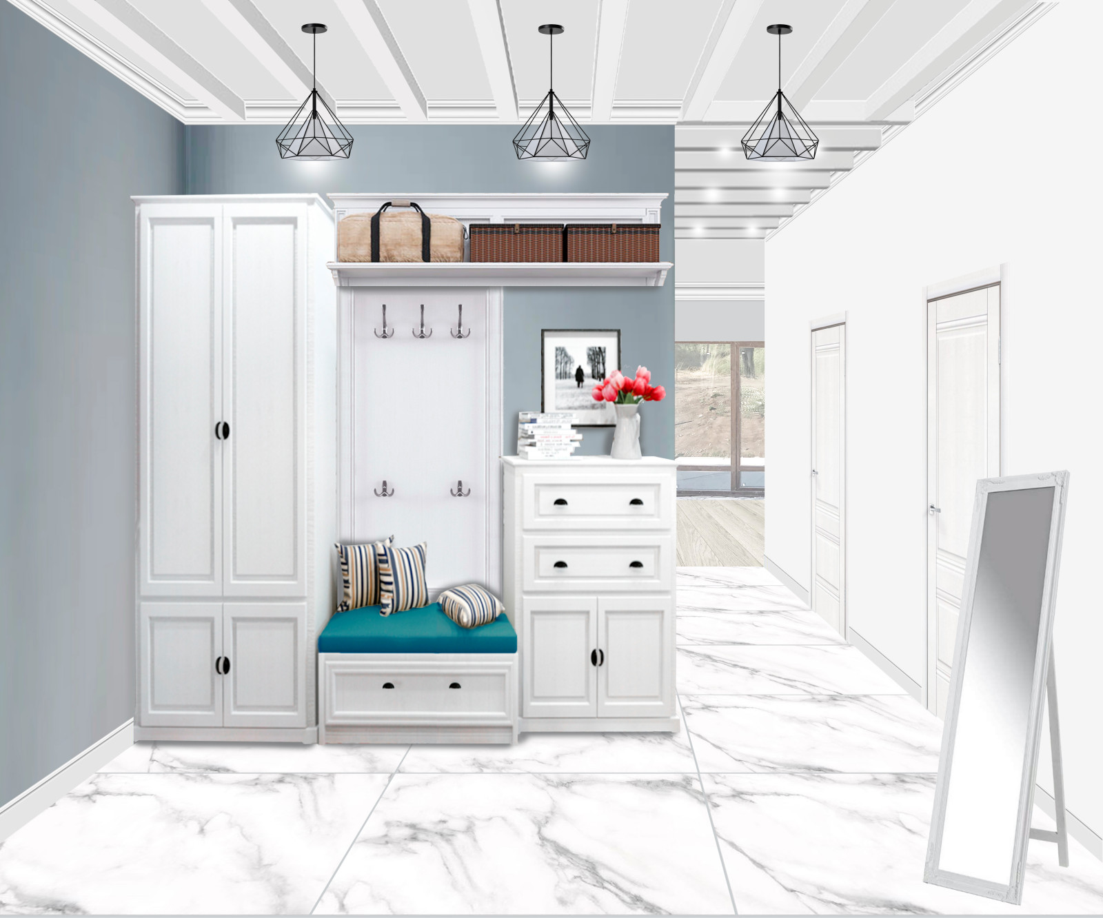 Таунхаус в ЖК "Совушки" Эскизный проект.