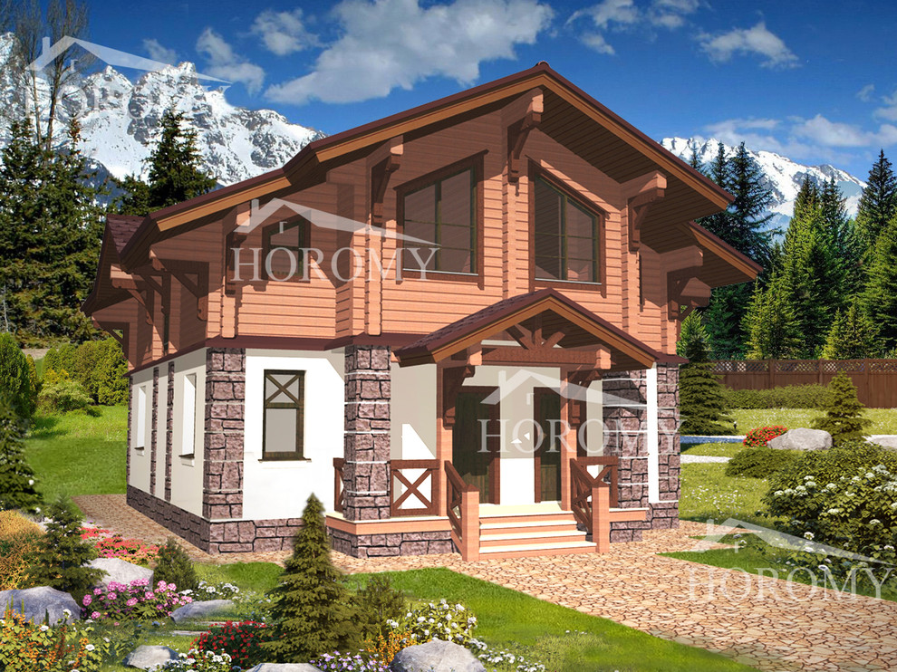 Проекты домов из клееного бруса