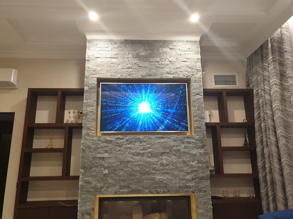 Внутренняя отделка дома (Агалатово)